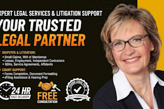 prepare or review your pro se court documents and filings