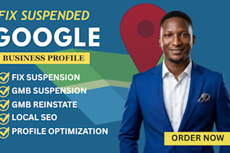 fix google my business suspension, setup gmb profile reinstate gmb suspension