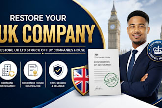 restore uk company, reinstate uk ltd, rt01 filing, struck off by companies house