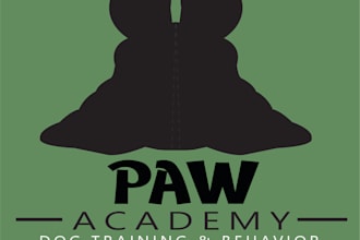 create your pet paw into unique illustration line art