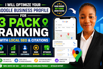 optimize your google business profile for 3 pack ranking with local SEO citation