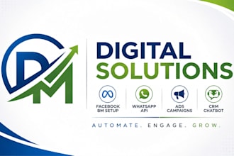 setup facebook bm, whatsapp api ads, CRM chatbot