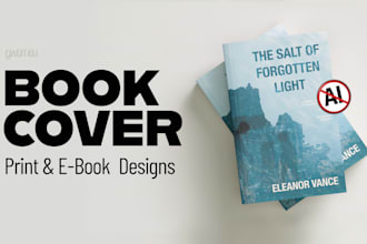 design a unique and atmospheric book cover