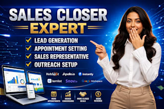 be your sales closer for high ticket and b2b sales