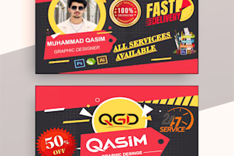 create any professional and creative graphic design