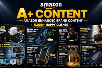 design amazon a plus content or amazon ebc