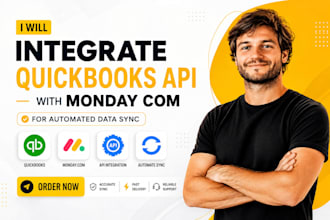 integrate quickbooks api with monday com for automated data sync xero, qbo, myob