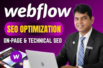 webflow SEO, onpage and technical optimization for top ranking