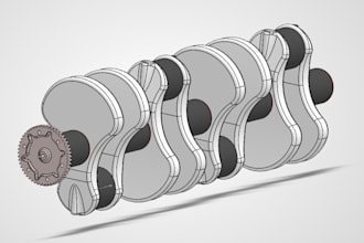 3d product rendering 3d cad design cnc industrial mechanical part in solidworks