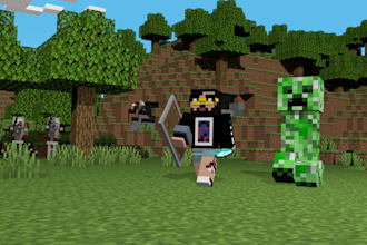 create custom minecraft skin for you