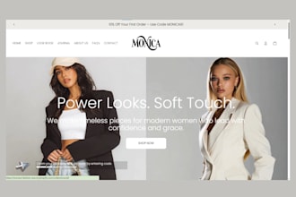 build clothing shopify store clothing website dropshipping store