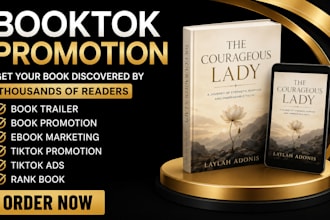 promote your book or ebook on tiktok booktok