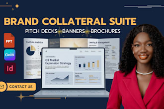 design business collateral brochure company profiles presentation banner flyer