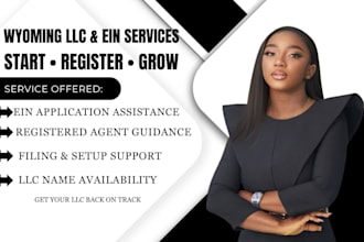 get ein number, register wyoming llc for US resident and non residents
