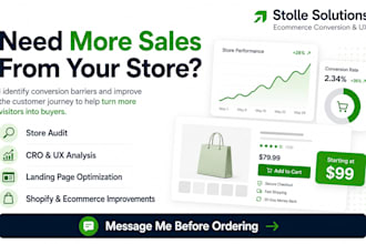 audit and optimize your ecommerce store for more conversions