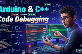 debug and fix your arduino code or c program in 24 hours