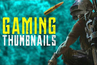create eye catching gaming thumbnails for youtube