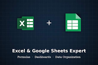 create or format your excel or google sheets spreadsheet