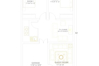 create professional 2d autocad house floor plans