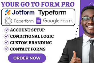 create typeform paperform formsite jotform google form integration questionnaire