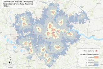 do professional gis mapping and spatial analysis in arcgis pro