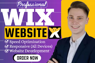 build wix website,design or redesign wix business website and wix studio website