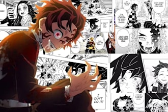 create custom anime desktop wallpaper design