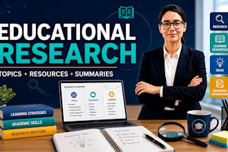 research educational topics and resources