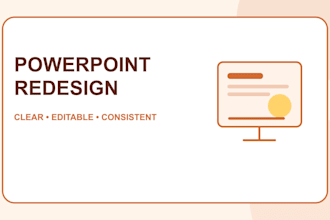 redesign and format your powerpoint presentation