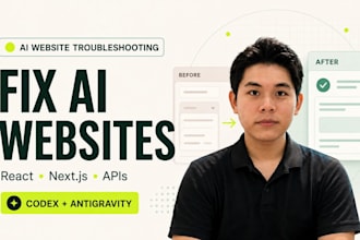 fix and improve your ai generated website