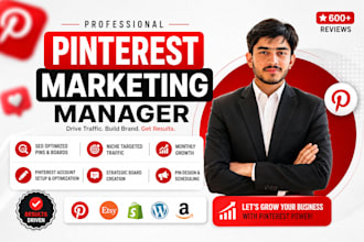 be your pinterest marketing manager and grow your traffic