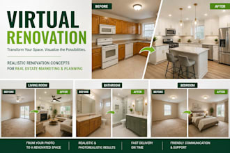 virtual home interior design, furniture, property, virtual renovation staging