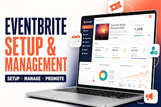 set up, optimize and manage your eventbrite event