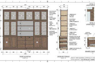 do shop drawing, carpentry, furniture, cabinet and woodwork