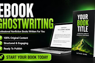 ghostwrite a professional ebook or nonfiction book