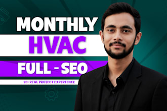 do monthly complete SEO GEO aeo for your hvac business