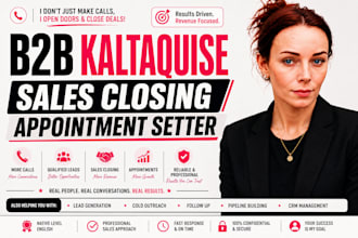 german cold calling expert virtual sales assistant b2b real estate cold calling
