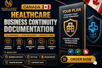 create canada healthcare business continuity plans for tender requirements