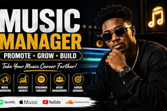be your music manager, music distribution, and promote your music on distrokid