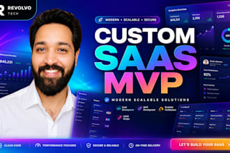 build your saas mvp or full stack web app