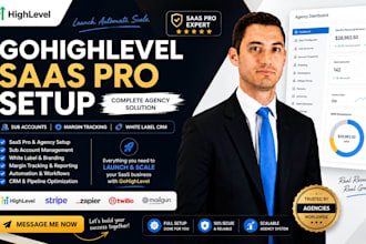 build your gohighlevel saas pro setup with ghl sub accounts and margin tracking