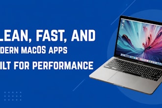 develop a macos desktop application with clean ui and smooth performance