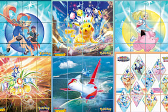 create custom pokémon card extender, binder art and pokémon tcg designs