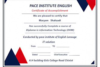 design professional CV, resume and certificate in ms word