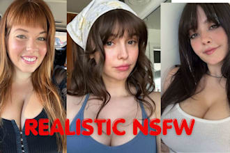 create a stunning ai influencer and virtual model for you