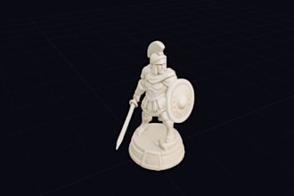create custom 3d models for video games and 3d printing