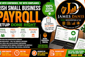 set up your irish small business payroll with paye, prsi, usc and revenue setup