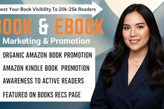 do amazon book promotion ebook marketing KDP book marketing booktok promotion