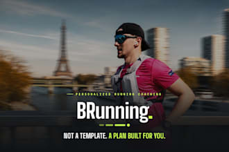 create a personnalized running plan to help you reach your goal