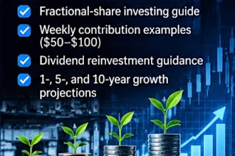 create a personalized investment plan with growth  projections